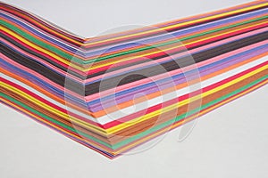 Nice colored construction papers