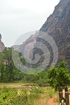 Nice Desfuladero With A Sinuous River Full Of Water Pools Where You Can Take A Good Bath In The Park Of Zion. Geology Travel Holid