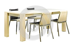 Nice design of the dining table set