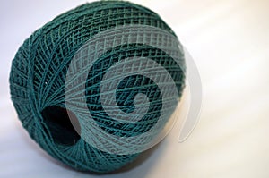 Nice fine merino yarn in teal color