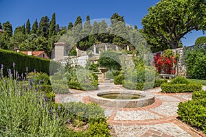 Nice, France. Cimiez Monastery Garden