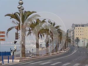 Nice. france. the coastline