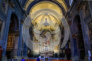 Altar of Eglise Saint Francois de Paule church of Francis of Pao