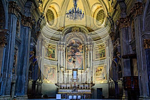 Altar of Eglise Saint Francois de Paule church of Francis of Pao