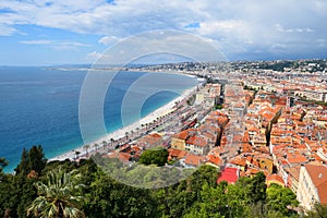 Nice, French Riviera Cote d`Azur in Provence, France