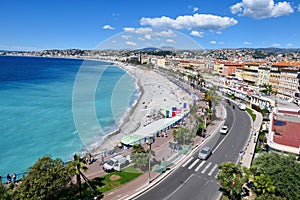 Nice, French Riviera Cote d`Azur in Provence, France