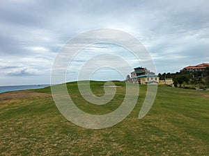 Nice golf course in a resort of Cuba