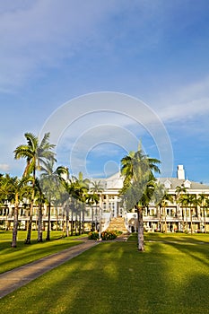 Nice Hotel With Palm Trees