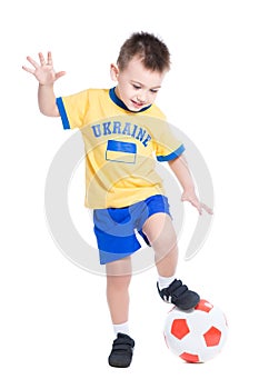 Nice little Ukrainian boy