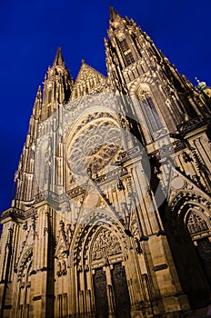 St. vitus cathedral facade