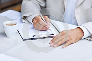 Nice man sitting in the cafe