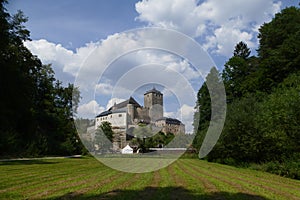 Medieval castle Kost view