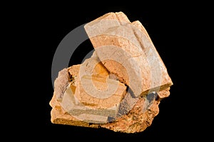 Nice microcline feldspar crystals photo