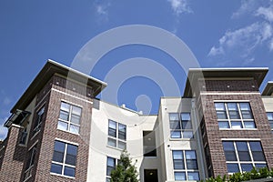 Nice modern apartment buildings