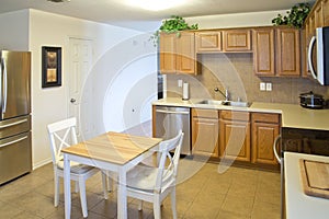 Nice modern kitchen in the house