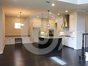 A nice modern kitchen of new house