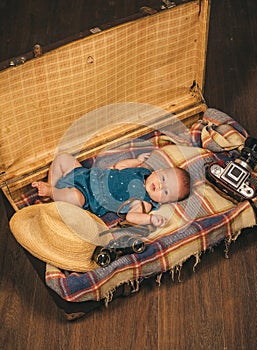 Nice moment. Portrait of happy little child. Sweet little baby. New life and birth. Family. Child care. Small girl in