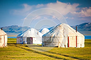 Nice Mountains in Kyrgyzstan country