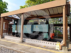 nice nature photography old  Train transportation in hongkong tai po New Territories Museum art collection and historical site