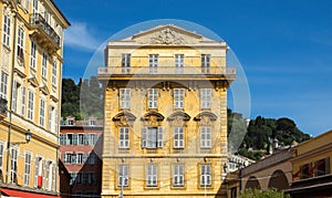 Nice - Old building in the Cours Saleya