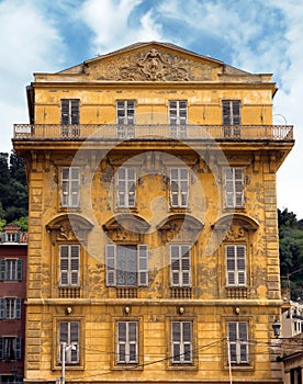 Nice - Old building at the Cours Saleya street