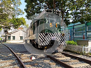 nice  old rail transportation in hongkong tai po New Territories Territories  Museum art collection and historical site