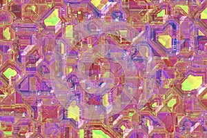 Nice optic crystal template digital art texture or background illustration