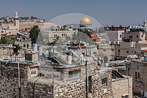 Nice panorama of the city of Jerusalem