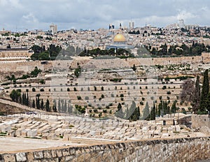 Nice panorama of the city of Jerusalem