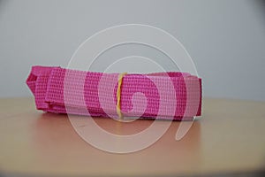 Nice pink one color ribbon.