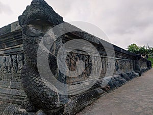 nice relief  in candi Penataran blitar Indonesia