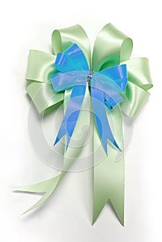 Nice ribbon bow for decorate gift box