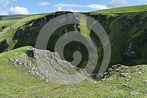 Nice rock formation above Winnats Pass