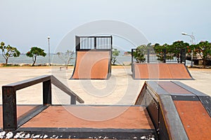 Nice skate and other sports park