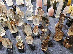 nice smoky quartz collection