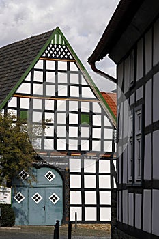Nice timbered house in Bad Essen, Germany photo