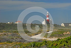 Nice view of Agulhas Lighthouse