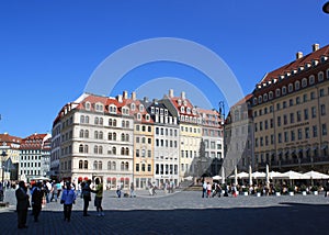 Nice view of Dresden, Germany