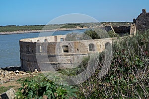 A nice view of the Kasbah of Mehdia in Kenitra,Morocco