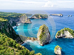 Nice view of nusa penida coast