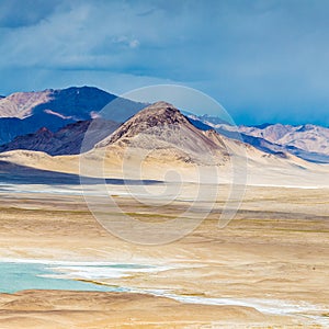 Nice view of Pamir in Tajikistan