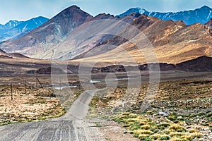 Nice view of Pamir in Tajikistan