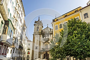 View of PraÃÂ§a do ComÃÂ©rcio, Coimbra, Portugal photo