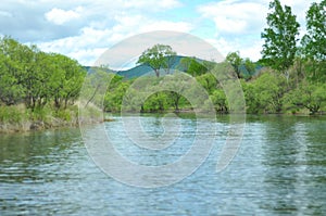 Nice water in the lake near the town of Bikin, Russia 12.