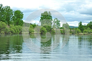 Nice water in the lake near the town of Bikin, Russia 2.