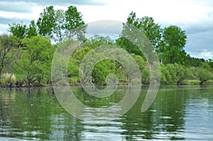 Nice water in the lake near the town of Bikin, Russia 3.