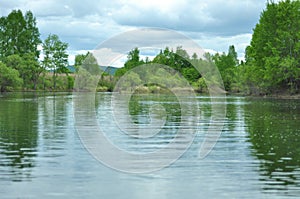 Nice water in the lake near the town of Bikin, Russia 4.