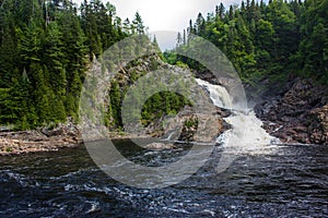 Nice waterfall in the forest