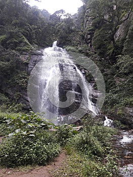Beutiful waterfall srilanka