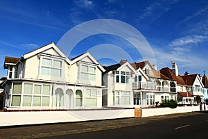 Nice white houses Kent England